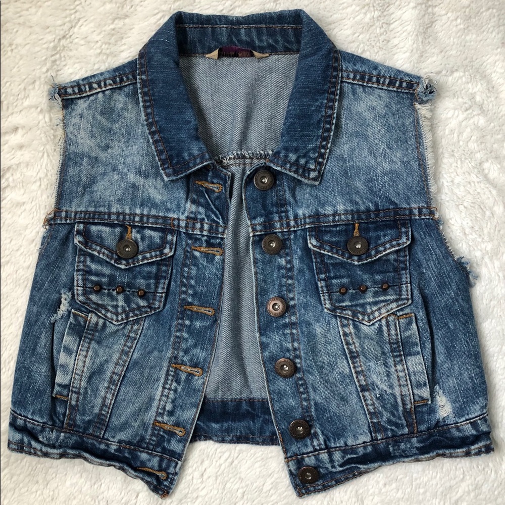 Jean Jacket Vest